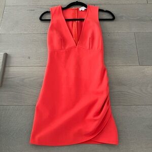 Elegant Red Sleeveless Dress